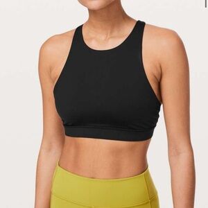 Lululemon Energy Bra *High Neck Black Size 4